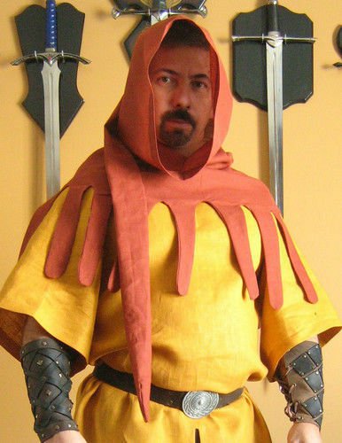 Medieval Celtic Peasant Large Hood Deluxe (medium Tip)