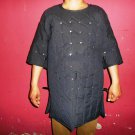 Thick Black Color Gambeson New Medieval Padded Short Sleeves Armor Reenactment
