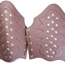 Vintage Theater Reenactment Medieval Leather Super Fancy Design Arm guard