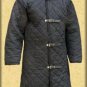 Medieval Costume Black Color Gambeson Renaissance Viking Clothing Full Sleeves
