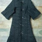 Thick padded Black Gambeson aketon men role play movies theater medieval