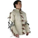 Birthday Gift Medieval White Thick Historical Padded Gambeson Aketon Armor LARP