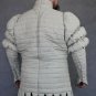 Thick padded Gambeson White coat Aketon Medieval Jacket vest Armour