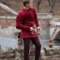New Gambeson Red Classic Medieval Padded Armour Super Mast Dress