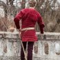 New Gambeson Red Classic Medieval Padded Armour Super Mast Dress