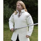 New Medieval Viking White Heart Best Gambeson Costume For Armor Very Nice Best
