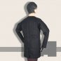 Medieval thick padded Black Gambeson Fancy Best Dress Jacket Armor reenactment
