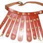 Roman Leather Belt Leather And Brass Brown Color Amazing Fight King man Vast New