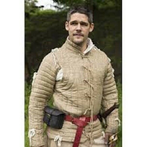 Thick padded Camel Halloween Gift Medieval Gambeson Jacket Armor