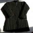 Black Halloween Thick Padded Medieval armor Gambeson costumes sca larp