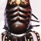 VINTAG LEATHER ROMAN Muscle Armor  BREAST PLATE JACKET SPARTAN HALLOWEEN COSTUME