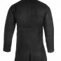 Medieval gambeson Padded armor Black Reenactment SCA Arming jacket armour
