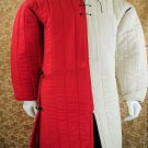 Viking Medieval Theater Costume White/Red Color Gambeson Full Sleeves For Armor Viking Medieval Theater Costume White/Red Color Gambeson Full Sleeves For Armor