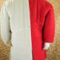 Viking Medieval Theater Costume White/Red Color Gambeson Full Sleeves For Armor