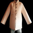 White Color Thick Padded Renaissance Medieval Gambeson For Armor Movie Scene