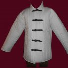 White Color Renaissance Jacket Medieval Viking Gambeson For Reenactment Theater