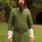 MEDIEVAL GOTHIC Clothing FANTASY Accessories Men GAMBESON Green