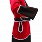 Halloween sale medieval Tunic Red&Black Movie Super Mane Fancy Dress Clothing