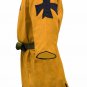 Halloween sale medieval Tunic Yellow Movie Super Mane Fancy Dress Clothing