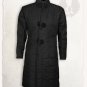 VINTAGE ANTIQUE MEDIEVAL BLACK FANTASY COAT MAN GAMBESON