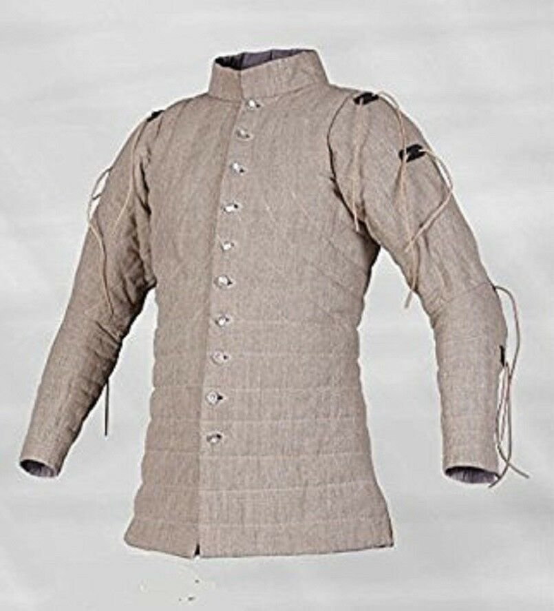 HALLOWEEN X MAS gift GIFT Thick padded Gambeson Camel jacket coat Aketon