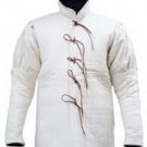Armour Halloween Gift play movies Medieval White Color Gambeson Theater Costume Armour Halloween Gift play movies Medieval White Color Gambeson Theater Costume