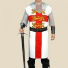 MEDIEVAL VIKING NORSEMAN SAXON Mens Without Sleeves White & Red COTTON