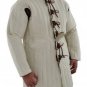 winter Gift New Thick White Viking Gambeson Medieval Padded Aketon Armor LARP