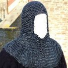 Medieval Viking Aluminium Butted Round Riveted Chain mail Hood Coif or Armor Medieval Viking Aluminium Butted Round Riveted Chain mail Hood Coif or Armor
