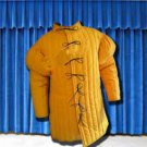 New Medieval Gambeson Costumes Size Theater full sleeves Thick yellow color slim