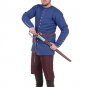 New Medieval Thick Padded Gambeson Blue costumes armor for theater Mast Classic