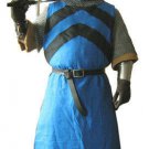 Renaissance Viking Norseman Sleeves Men Medieval Tunic Black&Blue Cosplay Renaissance Viking Norseman Sleeves Men Medieval Tunic Black&Blue Cosplay