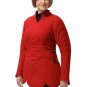 Winter gifts Medieval thick padded red Gambeson Armpits jacket coat