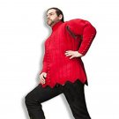 New Viking Thick Padded Red Color Gambeson Medieval & Renaissance Full Sleeves