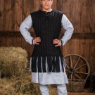 Medieval Viking Thick Padded Black Color Gambeson For Reenactment For Armor