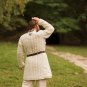 White Color Gambeson Medieval Viking Jacket Renaissance For Armor Full Sleeves