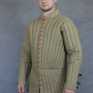 New Medieval Viking Renaissance Thick Padded Camel Color Gambeson For Armor New Medieval Viking Renaissance Thick Padded Camel Color Gambeson For Armor