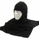 New Medieval Renaissance Armor Padded Arming Cap Collar Head Neck Cotton Black