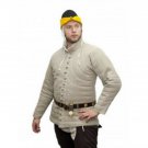 New Medieval Gambeson Camel Style Mast padded COSTUMES DRESS Clothing Costumes