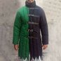 Medieval Gambeson thick padded coat Aketon Armor COSTUMES Green&Black Halloween