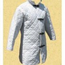 Medieval White Thick Padded Gambeson Coat Aketon Jacket Armor Medieval White Thick Padded Gambeson Coat Aketon Jacket Armor