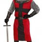 Medieval Celtic Viking Tunic Red&Black Sleeves renaissance shirt Super Amazing