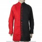 Gambeson Aketon padded Medieval vest Armor Red&Black made COSTUME any size