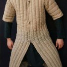 Viking Jacket Camel Color Gambeson Renaisance & Reenactment Costume Full Sleeves