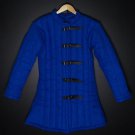 Medieval gambeson Padded armor Blue gambeson SCA gambeson Arming jacket armour Medieval gambeson Padded armor Blue gambeson SCA gambeson Arming jacket armour
