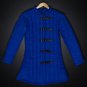 Medieval gambeson Padded armor Blue gambeson SCA gambeson Arming jacket armour