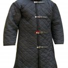 New Medieval Viking Black Color Gambeson For Armor Reenactment Theater Costume New Medieval Viking Black Color Gambeson For Armor Reenactment Theater Costume