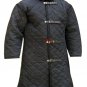 New Medieval Viking Black Color Gambeson For Armor Reenactment Theater Costume
