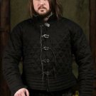 Thick padded Medieval Black Gambeson Jacket COSTUMES DRESS SCA coat Aketon Thick padded Medieval Black Gambeson Jacket COSTUMES DRESS SCA coat Aketon