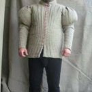 Thick White Gambeson Medieval Padded Game Of Thrown New Armor Full sleeves